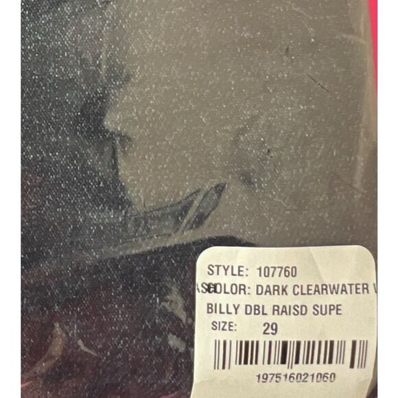 True Religion Men's Billy Double Raised Super T Flap Boot Cut Jean Size 29 New - Picture 3 of 6